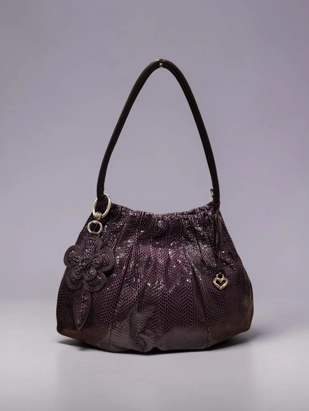 Brighton Leather Nolita Hobo Handbag